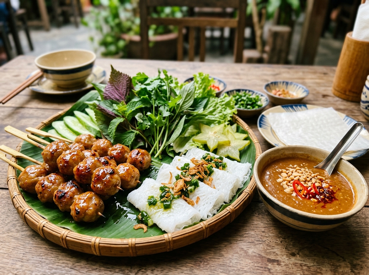 Nem nướng Cái Răng